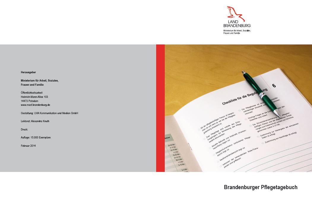 Brandenburger Pflegetagebuch